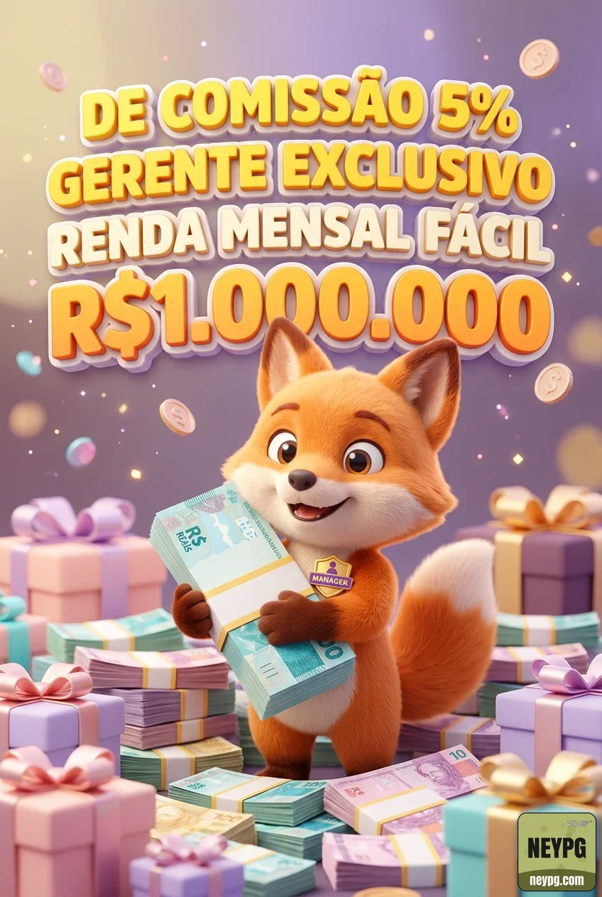 neypg - bônus exclusivo - Bônus de Primeiro Depósito